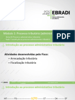 Módulo 1 - Processo Tributário (Administrativo e Judicial)