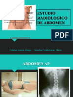 ESTUDIO RADIOLOGICO DEabdomen