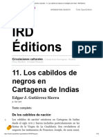 Los Cabildos de Negros en Cartagena de Indias - Colombia