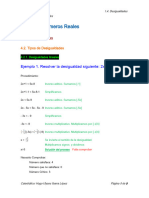 Desigualdades Lineales