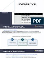 Información Exogena