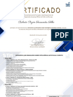 Certificado Luso Inteligencia Artificial