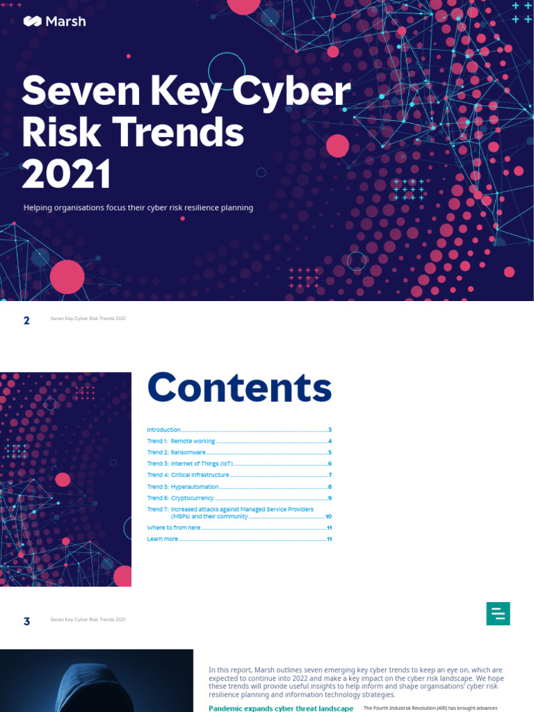 Cyber Trends Report 2021 Mena Pdf Security Computer Security