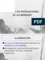 Cálculo de Instalaciones de Alumbrado