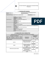 Segunda Evaluación Etapa Productiva, Jorge Alexis