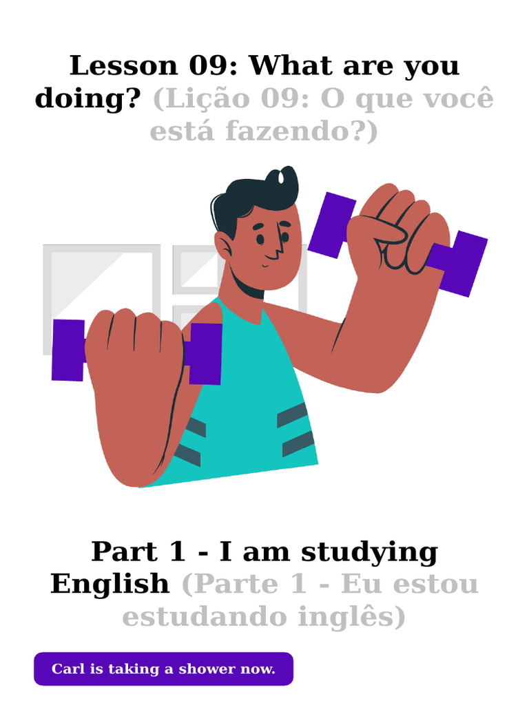 Lesson 09 - What Are You Doing | PDF | Linguística
