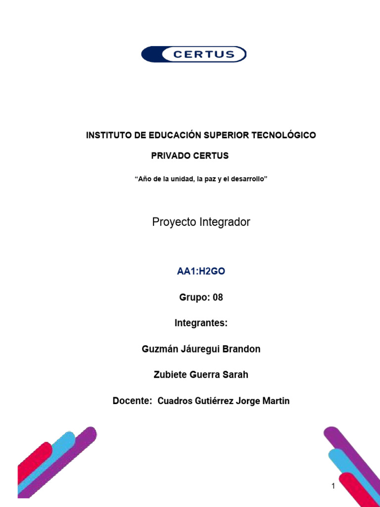 Tap - GP 08 - H2go | PDF | Sustentabilidad | Energía renovable