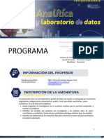 Programa - DDEC - CFI - Analítica y Laboratorio de Datos