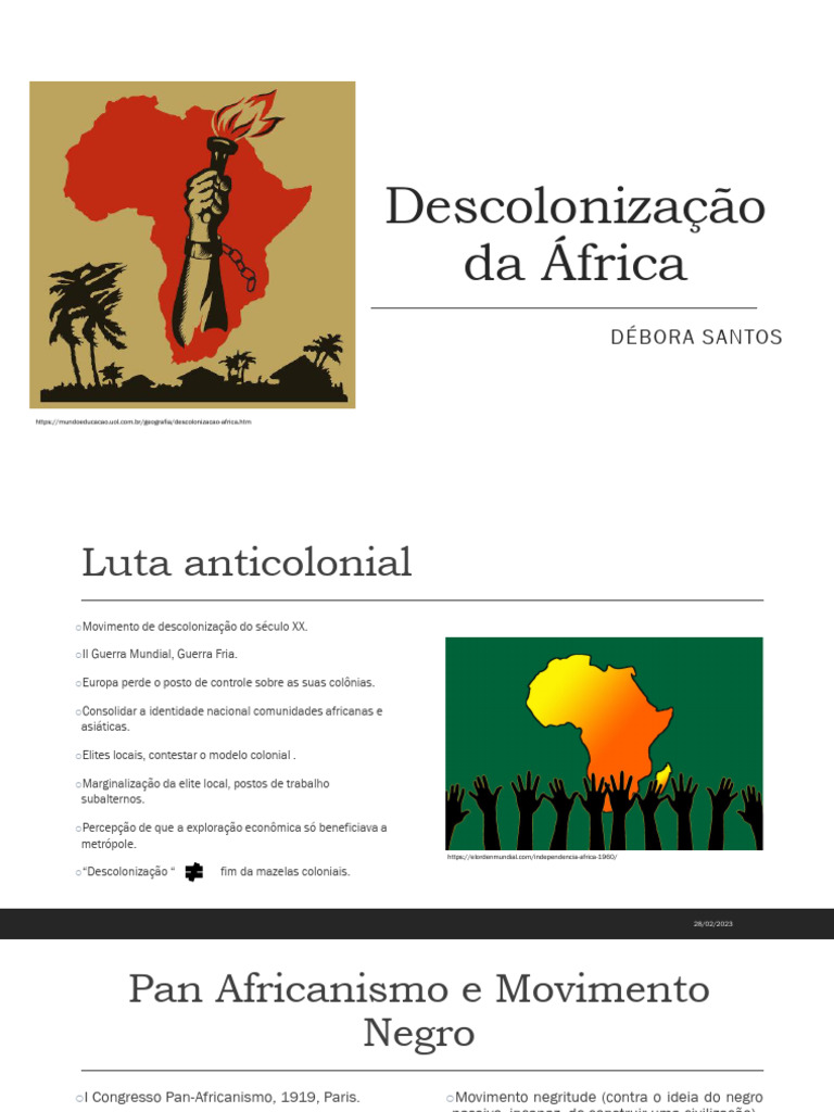 Descolonização da África e Ásia: Processos e Impactos | PDF | Apartheid ...