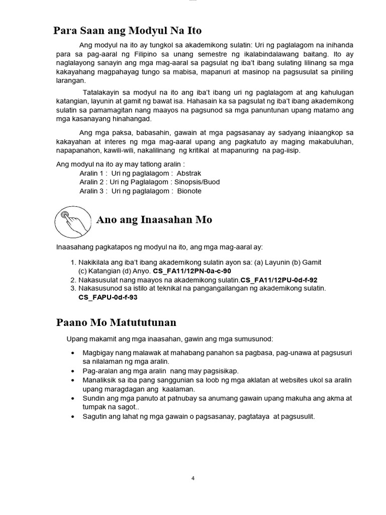 FIL Module 2 | PDF