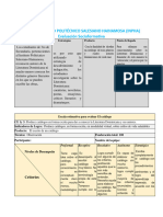 Escala Estimativa para El Catálogo Plan de Mejora P2