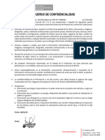 Documento de Confidencialidad y Acceso Al SIGTB - 10102023