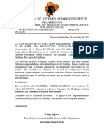 Asociacion de Jóvenes Afrodecendiente Cimarrones: Francisco de Orellana, Provincia de Orellana