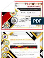 Certificate Achiever