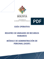 Guia Operativa Registro de Unidades de Recursos Humanos