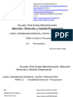 2023 T7 Contab Estrateg de Costos - Presupuestos Tema 7