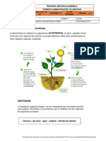 Prueba Diagnostica 7 Biologia