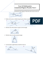 Year 10 Geometrial Figures 1