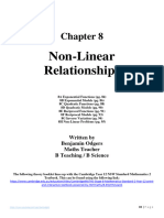 Chapter 8 Booklet - Non-Linear Relationships