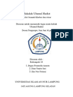 Makalah Ulumul Hadist (Khabar Dan Atsar)