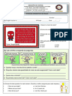 6ºano Avaliação Diagnóstica