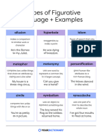 Examples of Figurative Language Printable 23