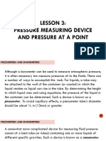 Pressre Measuring Devices