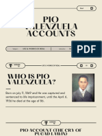 Rizal Lesson 10 Pio Valenzuela Accounts