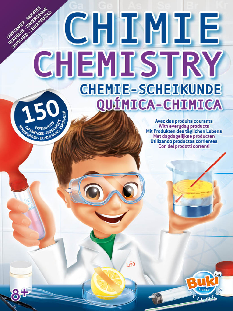 Buki Mini Scienze Chimica, 10 Esperimenti Per Bambini Dai 4 Anni