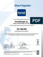 Ferno-Washington - ISO 13485 - 2003 - Certificate - Expiry 02-28-2019 (2020 - 07 - 21 20 - 11 - 21 UTC)
