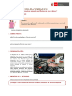 Ficha de Aprendizaje N°03 - 5to Grado