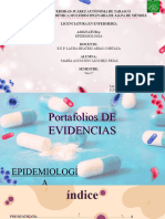 Epidemiología Portafolios de Evidencia