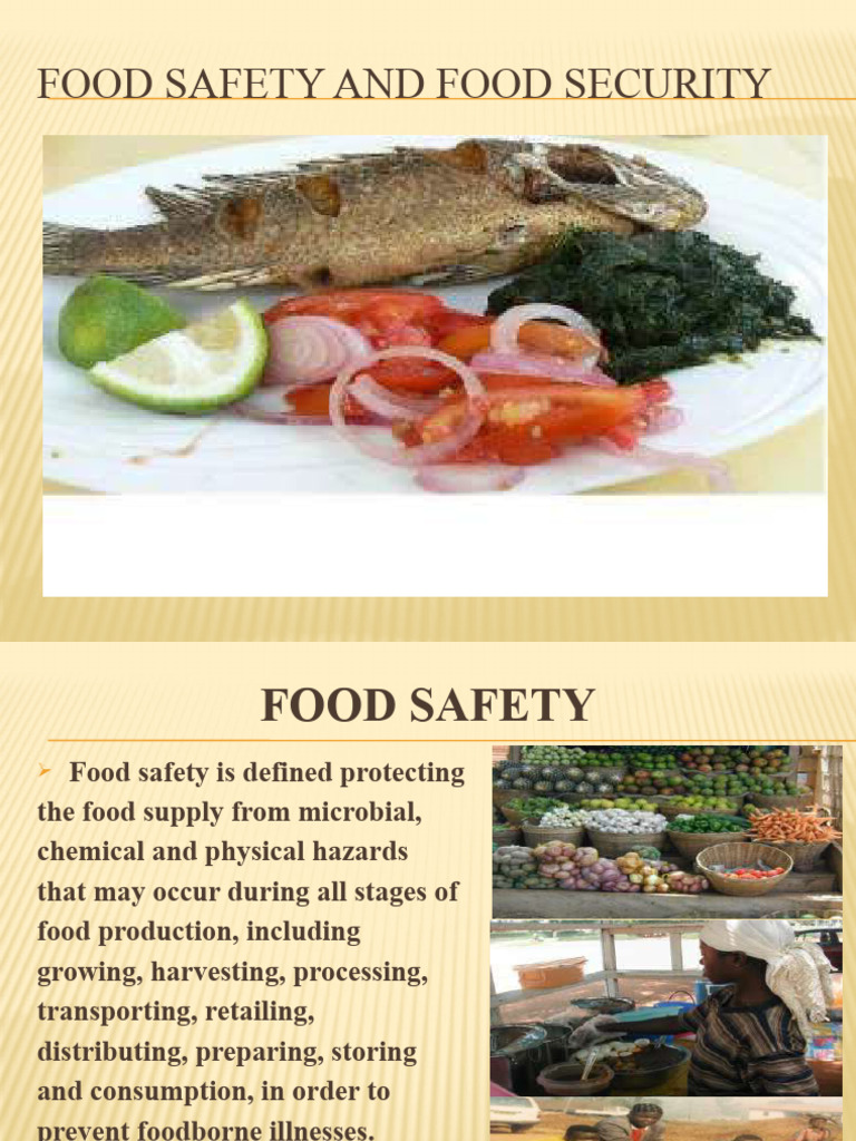 Ensuring Food Safety and Security | PDF | Food Safety | Cooking