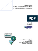 Coalbed Methane Produced Water Management and Beneficial Use Alternatives