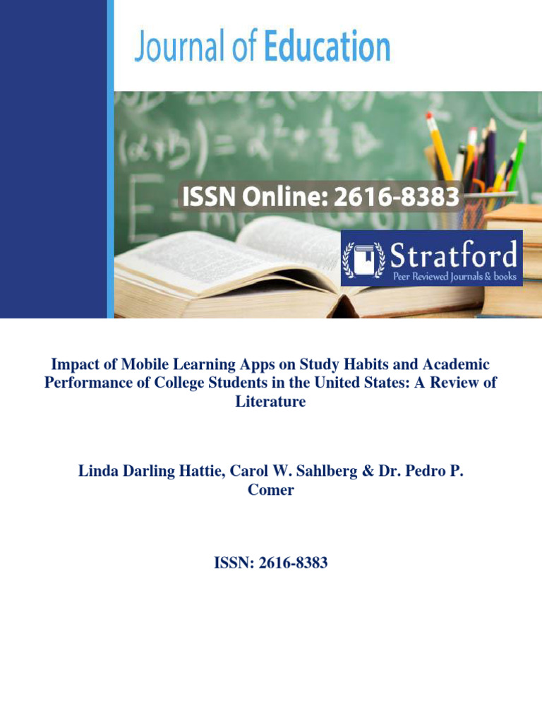 Article+2+Pdf | PDF | Learning | Mobile App