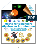 (From School To College Introductory Math Series Book 6) David Hodgson - Maths For Beginners - Algebra An Introduction-Britannia Training LTD (2018)