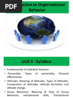 KMBN 101 - MCOB - Unit 3 - Student