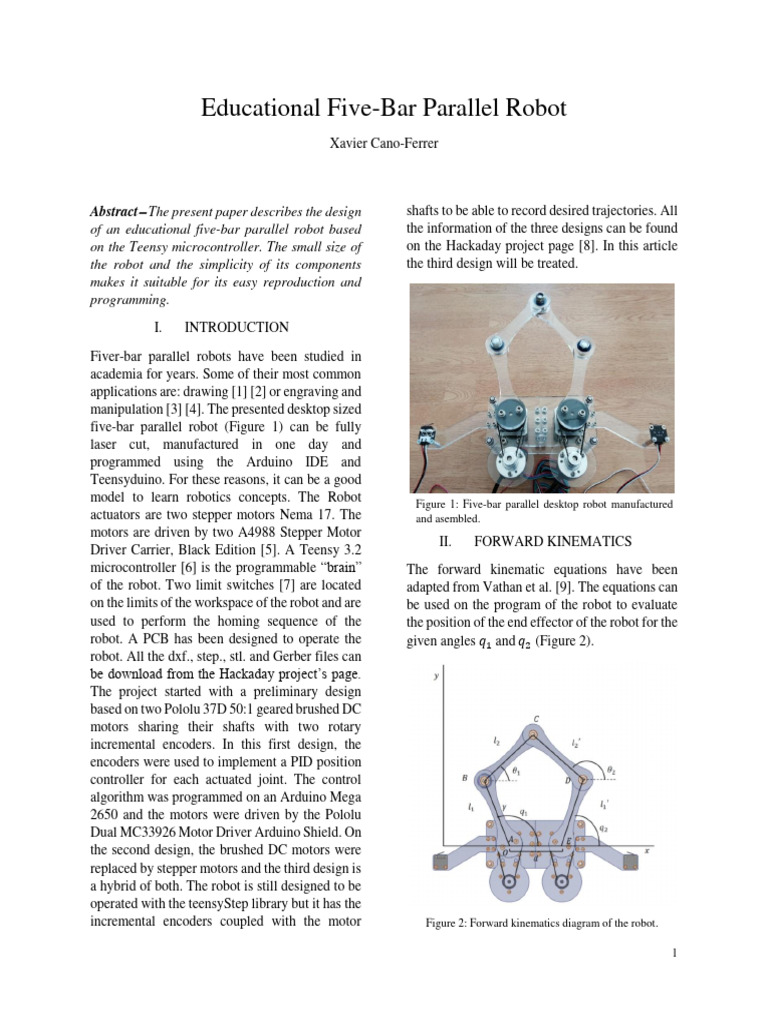 Educational Robotics Design Guide | PDF | Robot | Robotics