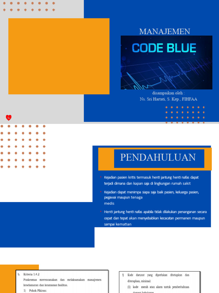 Manajemen Code Blue di Rumah Sakit | PDF
