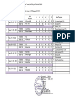 Jadwal Pengawas Pat 2022 - 2023