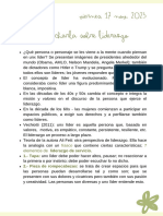 Notas Sesión Liderazgo