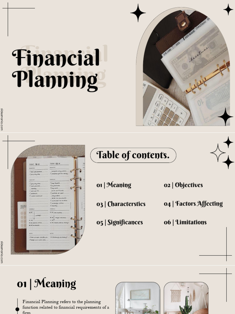 Financial Planning Pdf