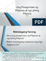 ARALIN 3 Pinagmulan NG Lahing Pilipino