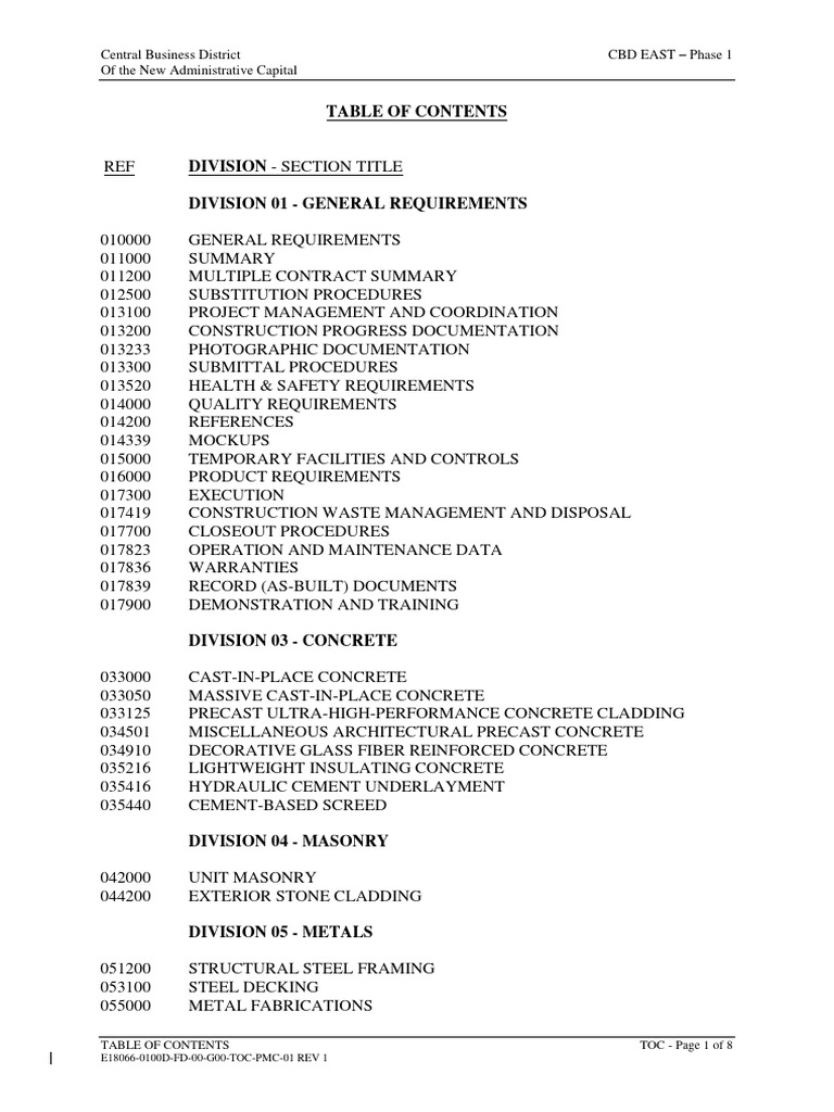 SPC-FD-00-G00-Part 08 of 12-Division 23 (1 of 2) | PDF | Pipe