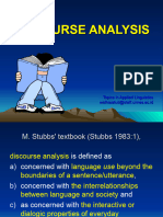 Discourse Analysis