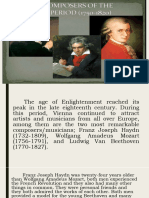 Composers of Classical Period