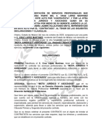 Contrato de Servicios Profesionales Cruz Lopez Martinez