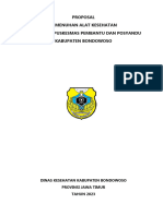 Proposal Kabupaten Bondowoso