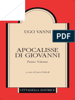 Ugo Vanni - Apocalisse Di Giovanni. Testo Greco, Traduzione, Annotazioni Testuali, Linguistiche e Letterarie. Vol. 1-Cittadella (2018)