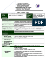 Daily Lesson Plan: School Grade Level Teacher Learning Area Time & Dates Quarter